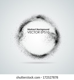 Abstract grunge banner background. Vector illustration