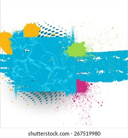 Abstract Grunge Banner Design
