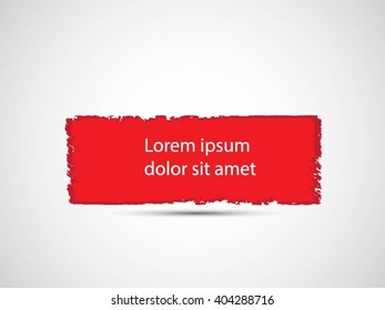 Abstract grunge banner for design use. Black grunge banner. Vector illustration.