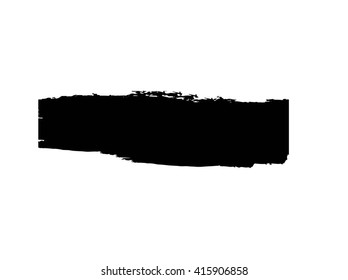 Abstract grunge banner for design use. Black grunge banner. Vector illustration.