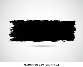 Abstract grunge banner for design use.Black grunge banner.Vector illustration.