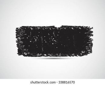 Abstract grunge banner for design use.Black grunge banner.Vector illustration.