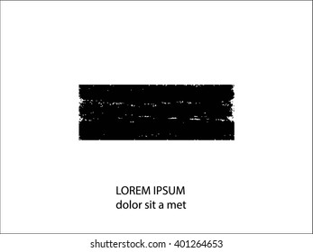 Abstract grunge banner for design use.Black grunge banner.Vector illustration.