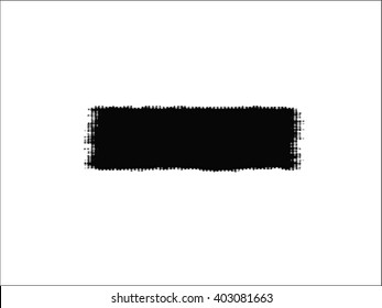 Abstract grunge banner for design use.Black grunge banner.Vector illustration.