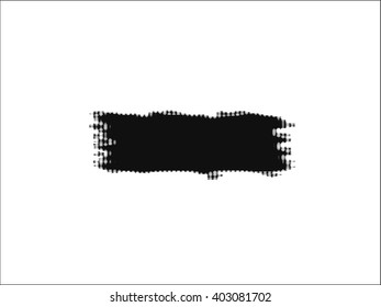 Abstract grunge banner for design use.Black grunge banner.Vector illustration.