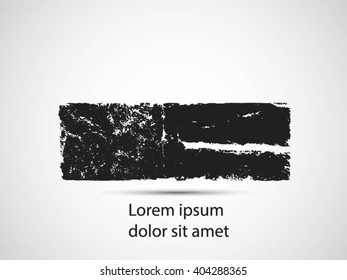 Abstract grunge banner for design use.Black grunge banner.Vector illustration.