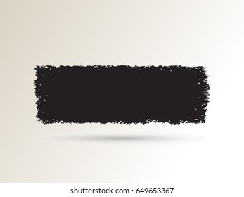 Abstract grunge banner for design use.Black grunge banner.Vector illustration.