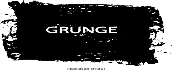 Abstract grunge banner for design use.Black grunge banner.Vector illustration.