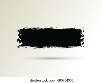 Abstract grunge banner for design use.Black grunge banner.Vector illustration.
