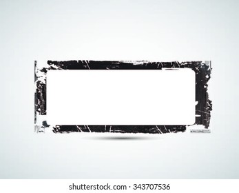 Abstract grunge banner for design use.Vector illustration.