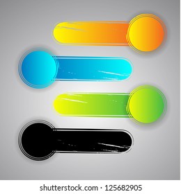 abstract grunge banners
