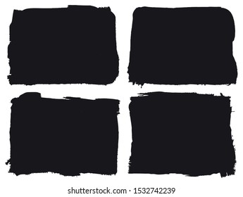 Abstract grunge banners.Grunge frames set.
