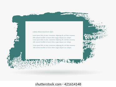 Abstract Grunge Banner.Vector Grunge Frame.
