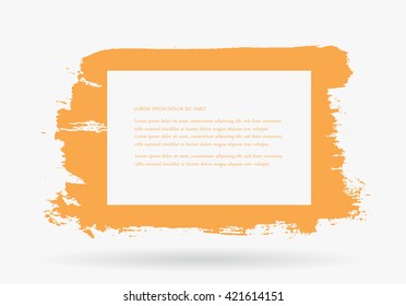 Abstract Grunge Banner.Vector Grunge Frame.