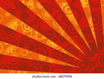 abstract grunge beams background. vector illustrator