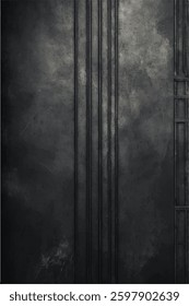 Abstract Grunge Black Background with Rough Texture – Perfect for Digital Art, Banners, and Advertising