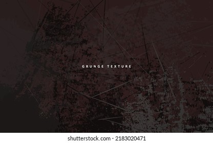 Abstract  grunge black texture background vector