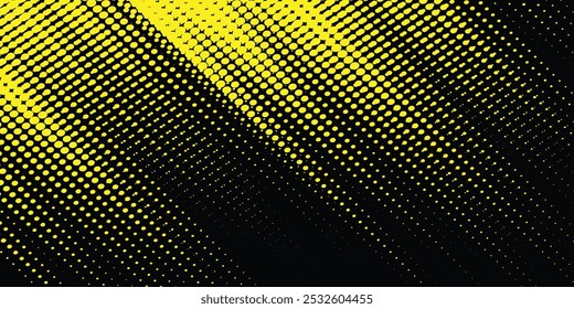 Abstract grunge black and yellow distress texture background.
