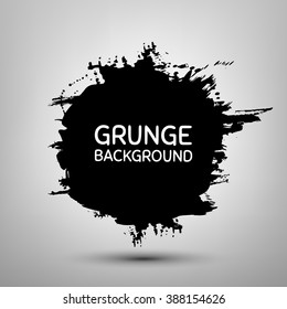 Abstract grunge blob background. 