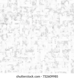 Abstract Grunge Block Textured Distressed Background. Seamless Pattern.