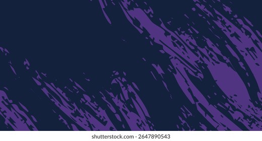 Abstract Grunge blue and black Scratch Texture In Dark Color background. vector illustration eps10
