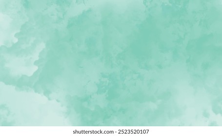 texture grunge Abstrait bleu ou vert menthe avec brouillard flou ou nuages, texture abstraite de peinture, arrière-plan vert clair.	