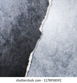Abstract grunge broken wall texture modern design. Vector art background