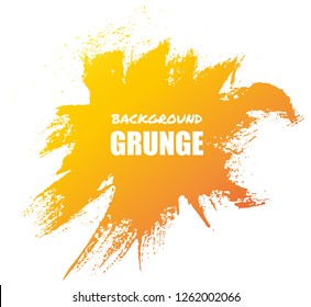 Abstract grunge brush stroke background