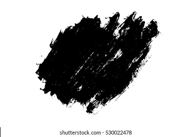 Abstract grunge  brush strokes with rough edges texture. EPS10 vector illustration