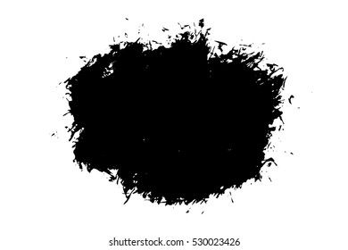 Abstract grunge  brush strokes with rough edges texture. EPS10 vector illustration