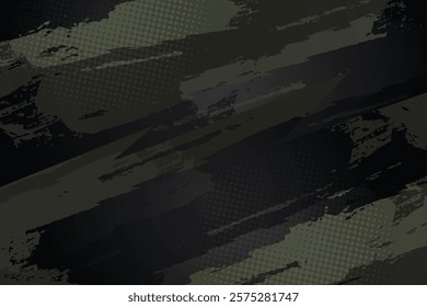 
Abstract Grunge Camouflage Texture Background with Dotted
