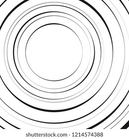 Abstract grunge circles. Vector background