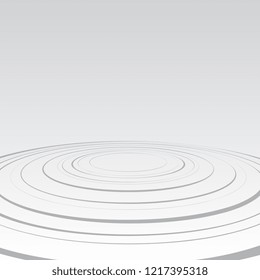 Abstract grunge circles. Vector background