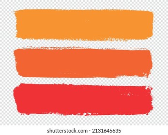 Abstract grunge color paint  banners.