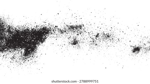 Abstract grunge concrete wall distressed texture rough black and white texture  Vector Illustration