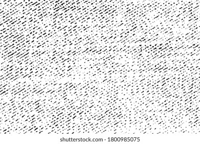 Abstract grunge denim texture. Black strokes on a white background