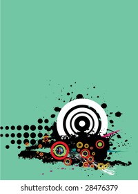 abstract grunge design