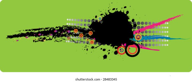 abstract grunge design