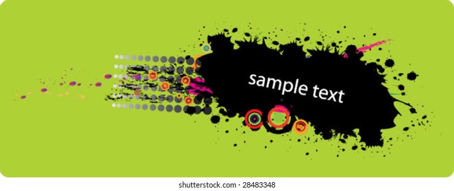 abstract grunge design