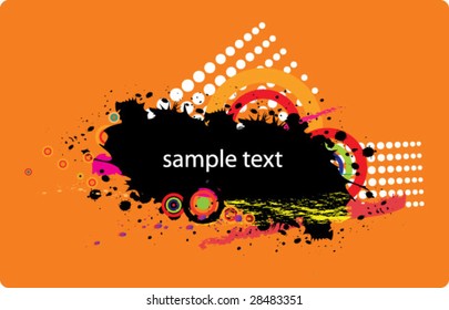 abstract grunge design