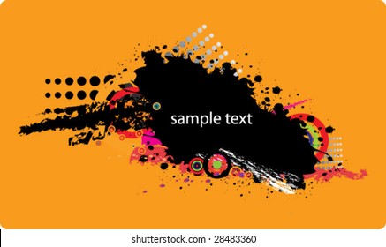 abstract grunge design