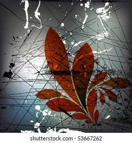 abstract grunge design