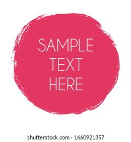 Abstract Grunge Design Element  Banner Template. Vector Illustration EPS10