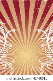Abstract grunge design. Vector.