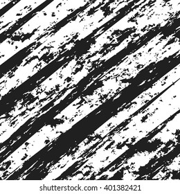 abstract grunge diagonal striped background, vector vintage texture