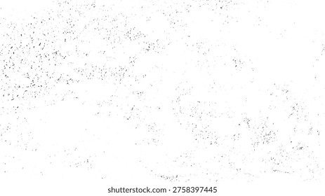 Abstract grunge distress texture vector isolated on white background, dirty dust and scratch overlay pattern for vintage design