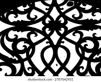 Abstractas grunge angustiado Vector artístico patrón de fondo y textura. 