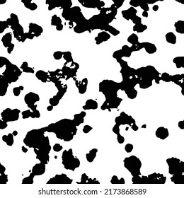 
Grunge abstracto angustiado   textura sin costura. Sólo hay que crear un efecto áspero, salpicar, suciedad. Rusto punto negro. Papel tapiz de suciedad esposado. Fondo del vector 