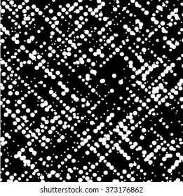 Abstract grunge dot background pattern. Spotted line vector illustration