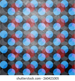 Abstract grunge dots background